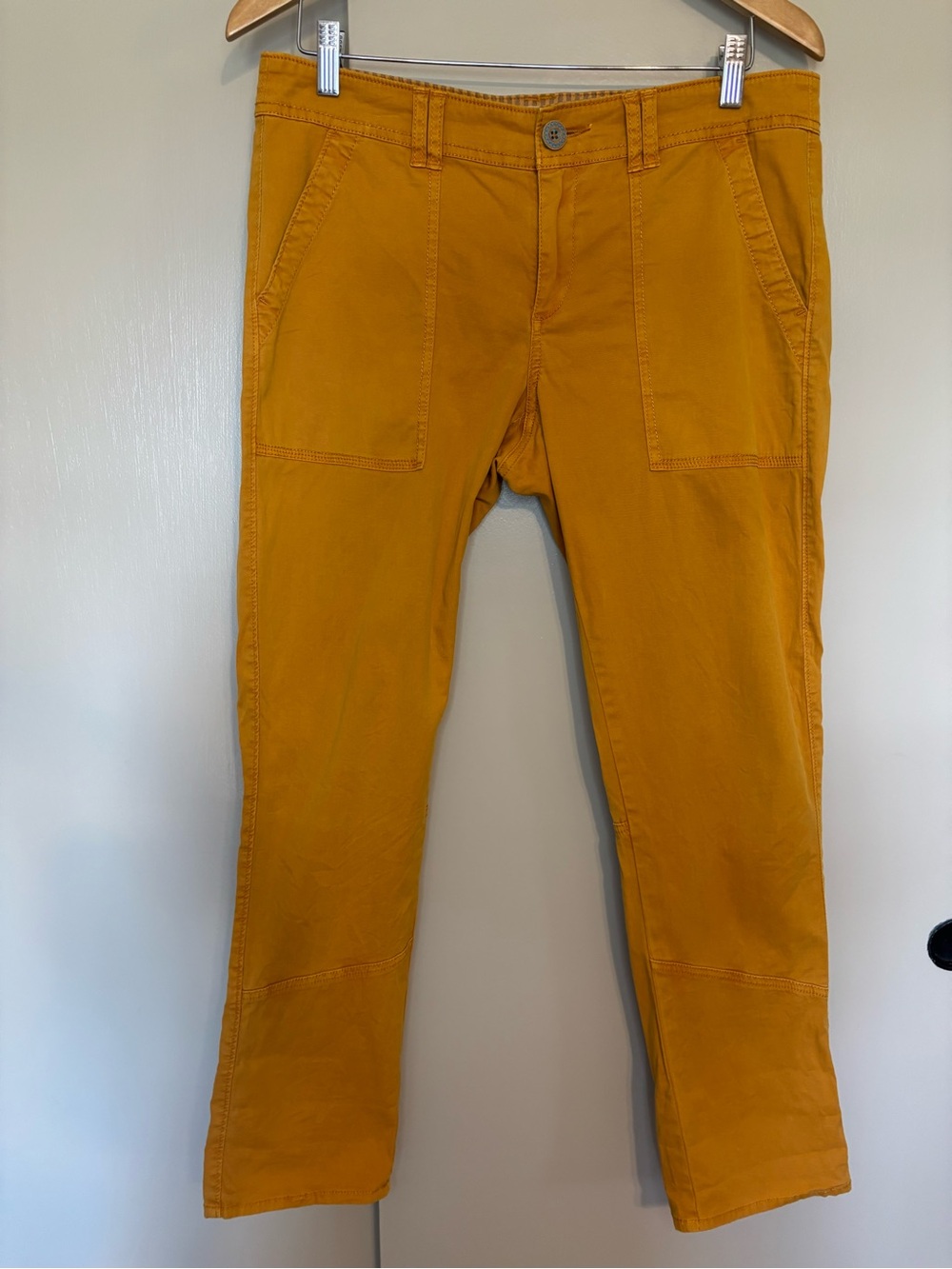 Hei Hei Mustard Yellow Chinos - Classic Straight Fit size 30